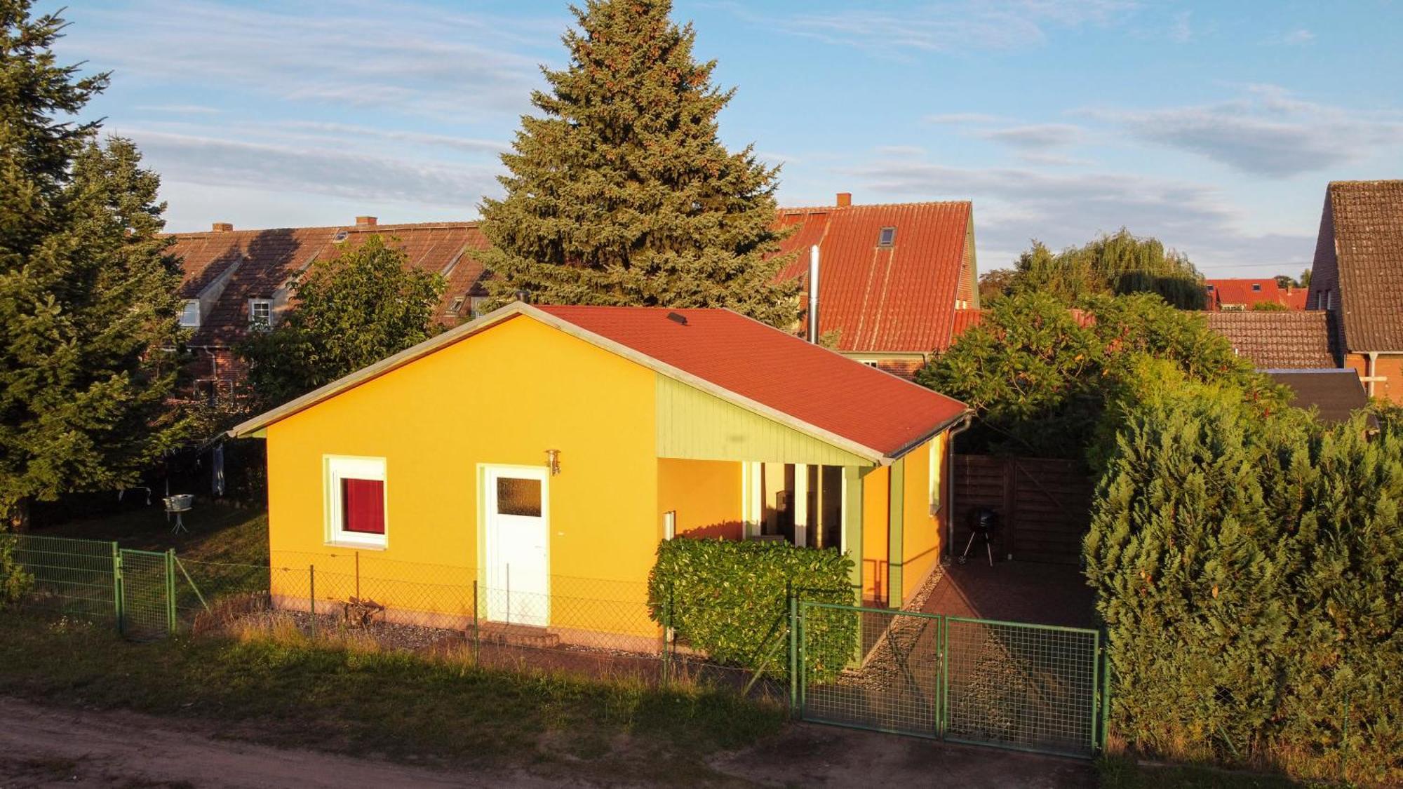 Kleines Ferienhaus Am Feldrand Malchow  Exterior photo